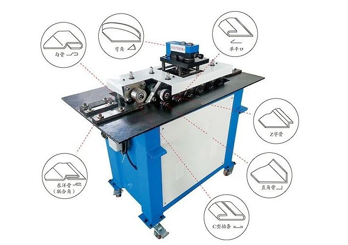 Légcsatorna bepattanó zárógép